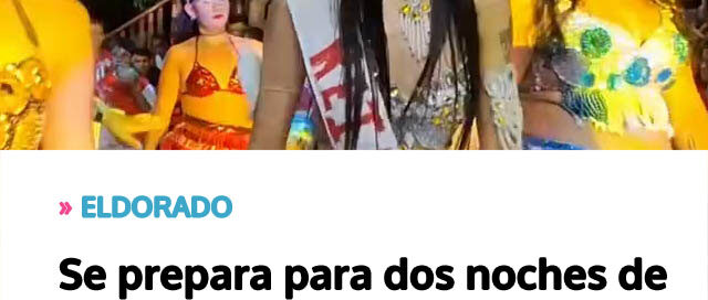 Se prepara para dos noches de carnavales en la Costanera